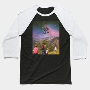 In the mountains, away from the citys. Baseball T-Shirt